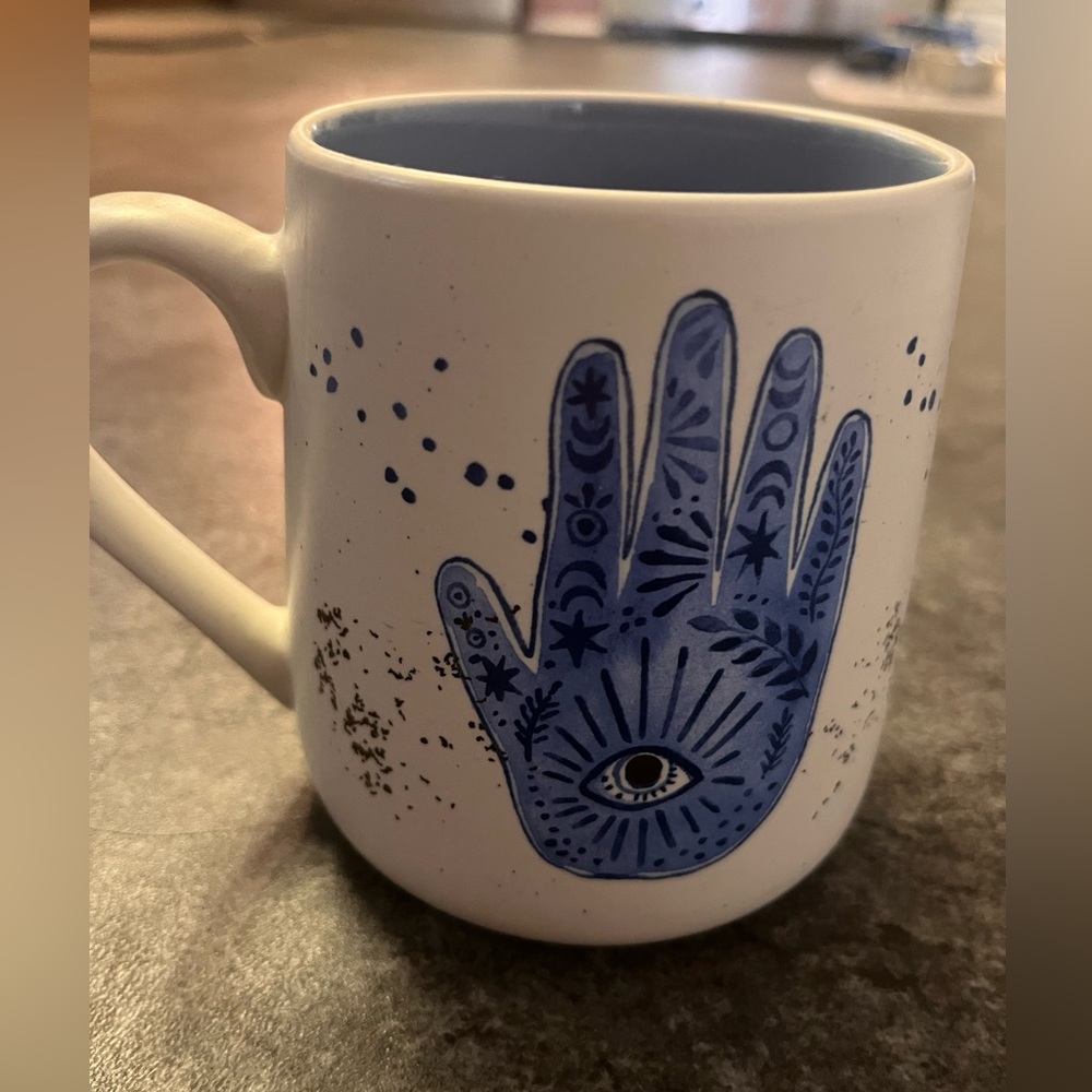 Artisanal Evil Eye large Mug